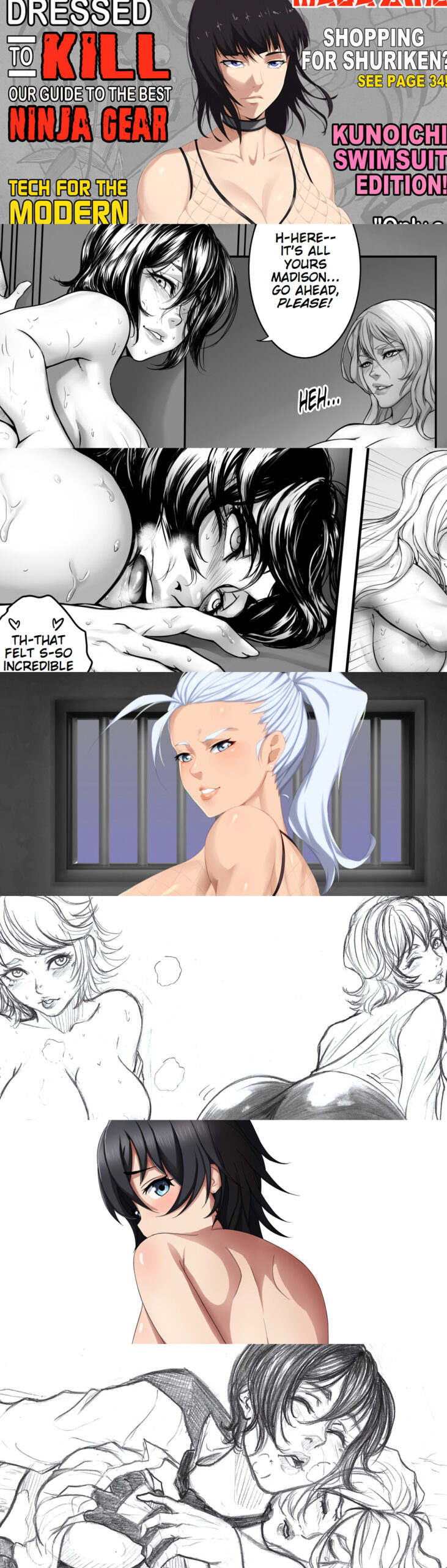 Danger Zone One Webcomic NSFW Art on Patreon