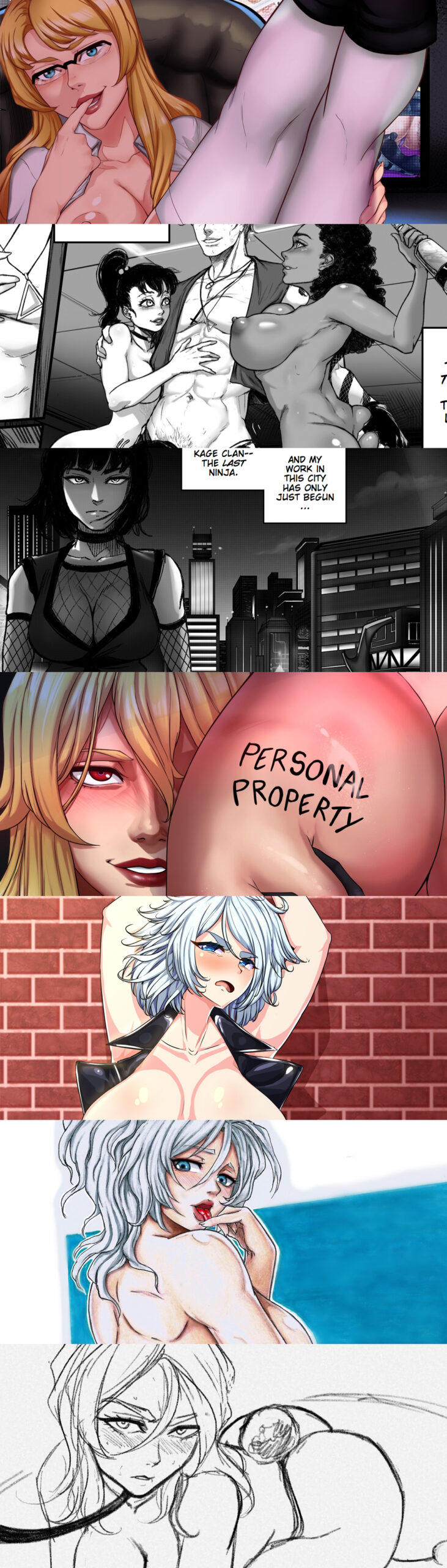 Danger Zone One Webcomic NSFW Art on Patreon